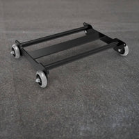 4-Wheel Core Roller Full Body Workout Abdominal Training Cart Heavy Duty Exercise Roller Cart for Office
