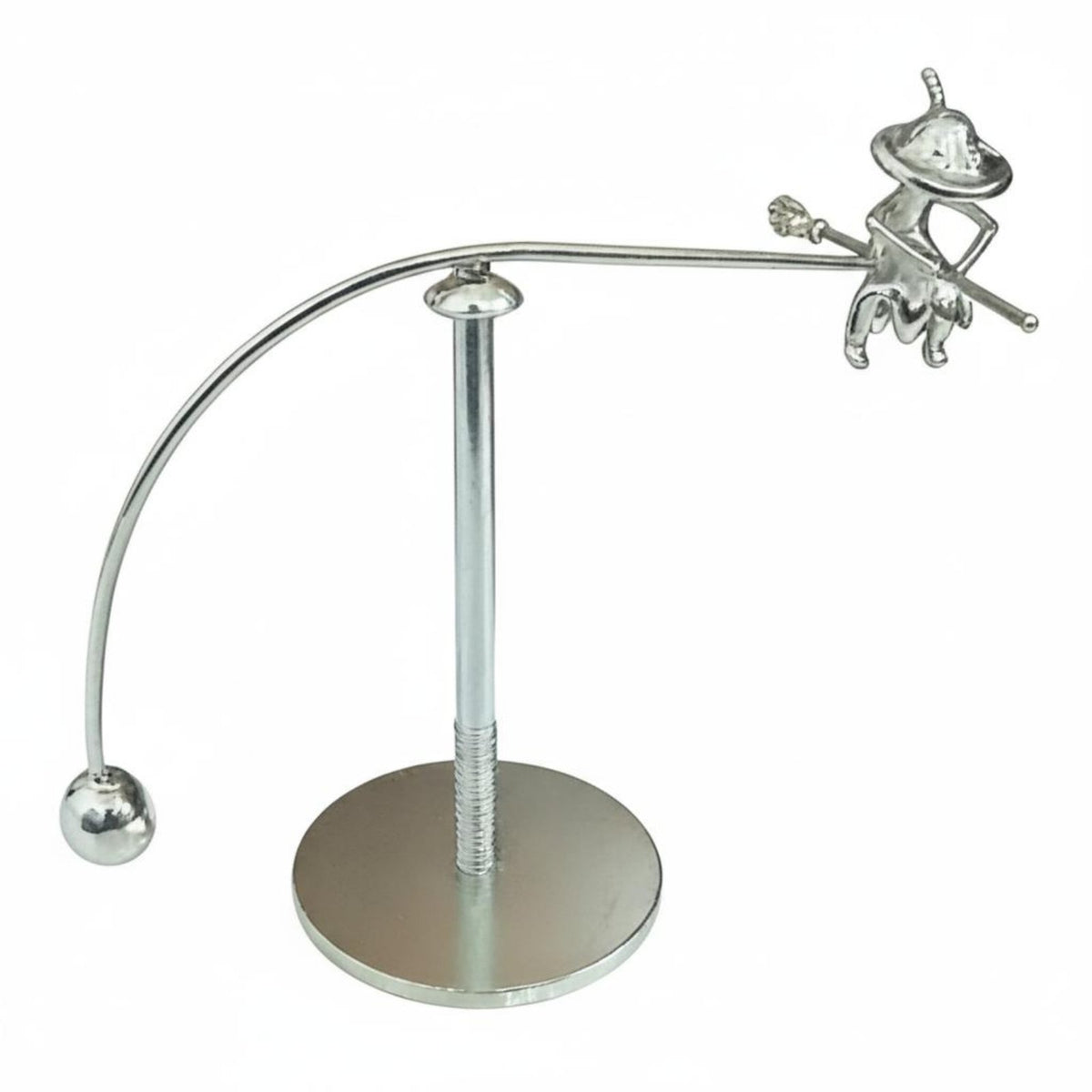 Conversation Starter Metal Balancing Tumbler Stress Relief Witch Balancing Toy for Office
