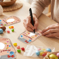 20 Pieces Hollow Easter Cards Multiple Designs Easter Treat Holder Cards Easy to Assemble Party Supplies for Students, Teachers, Holiday Celebrations