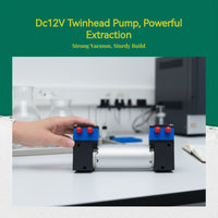 Exhaust gas analyzer pump for testing