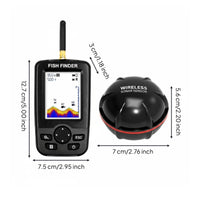 Wireless Underwater Scanner Easy to Use Outdoor Gear No Drilling for Fishermen