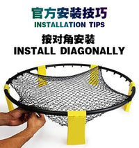 Spikeball Beach Volleyball Set with Yellow Logo