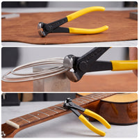 Fret Cutting Plier Angled Fret Wire End Cutter Compact for Guitarists