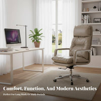 Reclining Task Chair with Footrest Ergonomic Design Office Furniture for video game enthusiasts