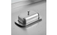 Stainless Steel Butter Dish Multipurpose Metal Cheese Box Dishwasher Safe