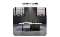 Creamy Aesthetic Pebble-Shaped Coffee Table French-Inspired Low silhouette Coffee Table Irregular Shape Accent Furniture Modern Design for Apartment Dwellers, Homeowners, Interior Designers, Living Room, Lounge Area, Office, Bedroom