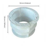 Photovoltaic Pier Mold Reusable Cylindrical Concrete Form Stackable Design