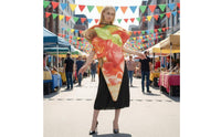 Pizza Slice Costume Party Wear Wedge Costume Poncho Effortless Wear for Performance