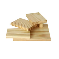 Serving Display Stand Steps Finish Serving Tray with Legs Elevated Tiered Food Riser for Caterers, Banquets