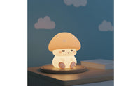 Rechargeable Toadstool Night Light Dimmable Toadstool Lamp Auto-off Silicone Night Light with Timer Portable for Children, Toddlers, Babies, Bedside, Nursery, Bedroom