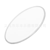 跨境8寸架子鼓爵士鼓双层油皮黑色透明色鼓皮2个装厂家直销