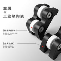 陶瓷台球杆直度检测仪器摩天轮同心度调直校准器黑八九球杆测直
