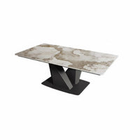 Rectangular Table with Shelf Minimalist Design Household Furniture Modern design Light Luxury Feel for Living Room, Lounge Area