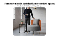 3 Pieces 3-Piece Lounge Suite Modern Design 3-Piece Sofa and Chair Set Light Luxury Aesthetic Minimalist design for Meeting Area