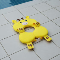Underarm Swim Collar Cartoon Design Anti Tip Baby Buoy Adjustable Size