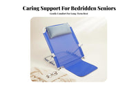 Foldable Bed Lounger Ergonomic Design Adjustable Backrest Anti-Slip Base