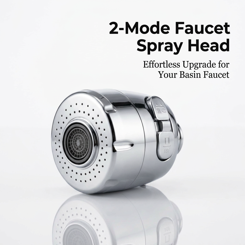 Kitchen Tap Spray Head Replacement, Swivel Kitchen Tap Spray Head, Universal Kitchen Tap Spray Head, 360 Degree Kitchen Tap Spray Head