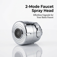 Kitchen Tap Spray Head Replacement, Swivel Kitchen Tap Spray Head, Universal Kitchen Tap Spray Head, 360 Degree Kitchen Tap Spray Head