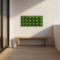 Wall-Mounted Plant Bag Pocketed Home Decor Stitched