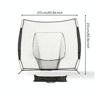 Baseball Rebounder Weather-Resistant Net-Resistant Baseball Pitchback Net Easy Setup for Coaches, Backyard, Indoor Training