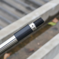 Gutter Cleaning Brush No Climbing Required Extendable Pole Brush Multi-Purpose