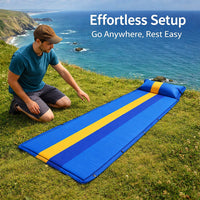 Self Inflating Camping Mat Single, Inflatable Sleeping Pad Waterproof, Outdoor Mattress Lightweight  - Image 4