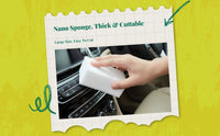 Nano Cleaning Sponge, Space-Saving Multi-Purpose Scrubber