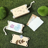 Wooden Plant Press for Kids Outdoor Specimen Collection Toy