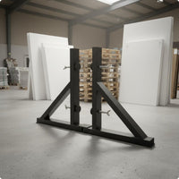 Tile Display Rack Adjustable Door Display Frame Metal for Showroom, Dealers