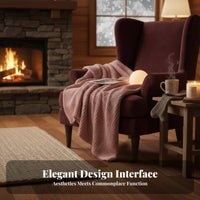 Shaggy Faux Throw extremely Soft Shaggy Faux Wrap Long Pile for Gift Givers