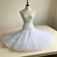 Lolita Petticoat Soft Smooth-Textured Underlayer Crinoline Petticoat Ruffled