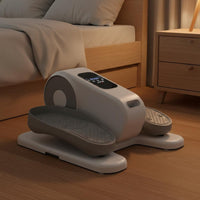 Quiet Engine Electric Seated Stepper Wireless Controller Control Motorized Leg Exerciser Low Strain Passive Leg Circulation Machine Forward and Backward Motion for Home