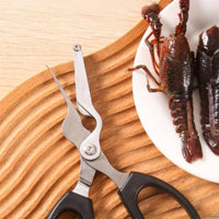 Crawfish Serrated Jaw Crawfish Cleaning Tool Easy to Use for Home Cooks