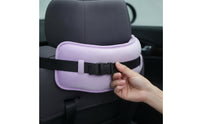 Adjustable Car Seat Head Support Strap Padded Sleeping Head Support with Strap Soft and Fluffy for Toddlers