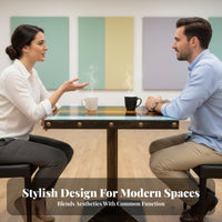2-Person Upholstered Dining Nook Easy to Clean Single-Sided Booth Seat High-Resiliency Foam Wobblecomplimentary