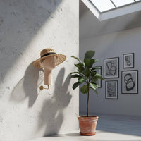 Wall-Mounted Mannequin Head Space Saving Hat Hairpiece Display Head Easy to Install