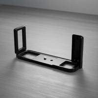 Camera L-Plate Wood Handle Ergonomic Design Wooden Grip L-Bracket Wood Grip Camera Handle Complete Accessibility to Ports
