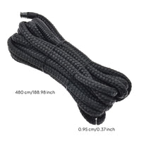 Double Braided Dock Line Marine Grade Boat Rope with Finished Ends Easy Handling Double-Braided Rope for Docking, Boating