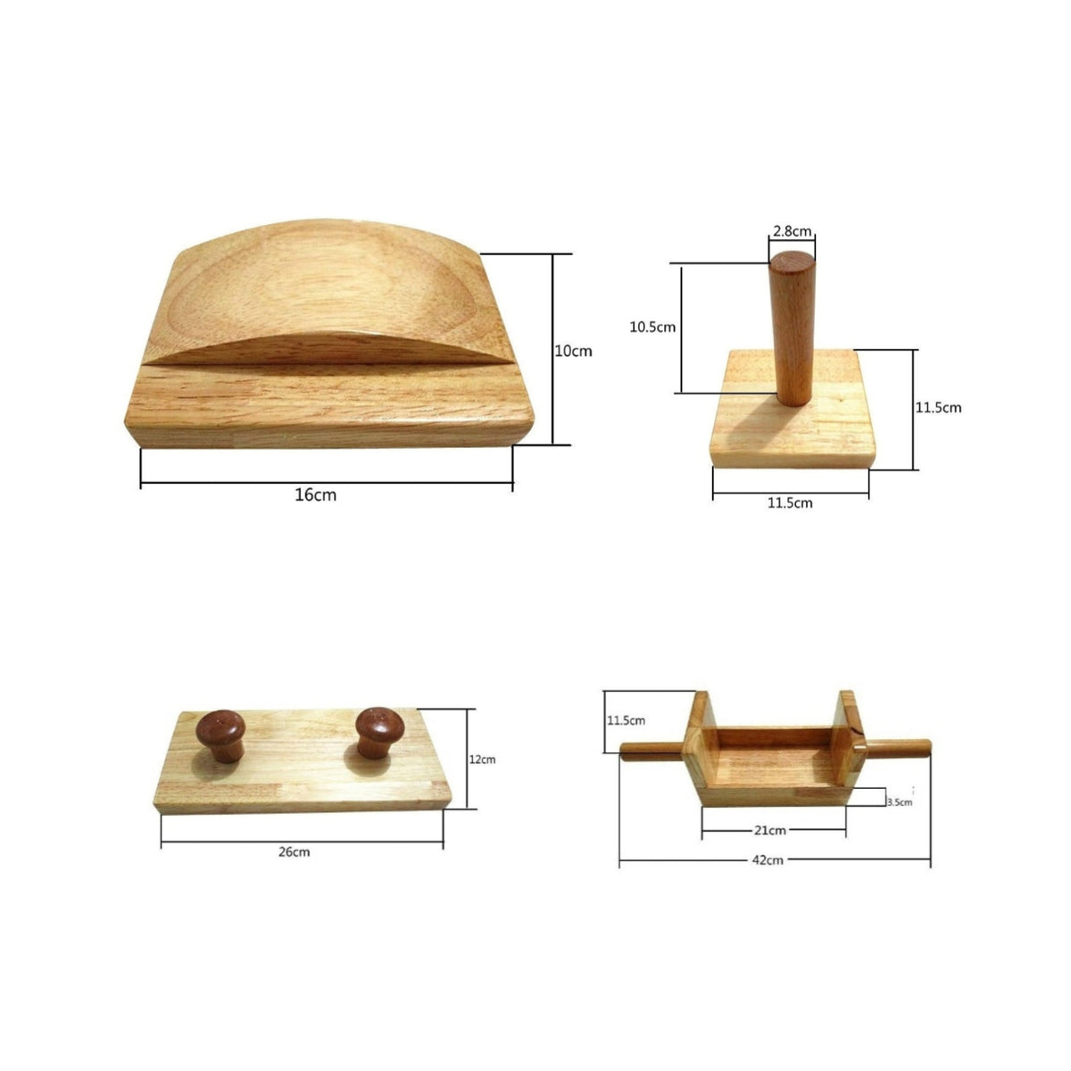 4 Pieces Manual Wooden Sanding Boards Grip Strength Upper Limb Training Boards Finger Coordination Rehabilitation Board Fine Motor for Stroke Patients