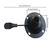 Smooth Surface Steel Black Swivel Mounting Plate Chair Base Hardware Component Round Chair Base Plate Heavy Duty