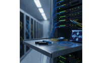 Shielded Fiber Optical Loopback Adapter with Dust Caps Reusable Duplex LC Loopback Device Easy to Use Compact for Network Technicians, Bench Testing