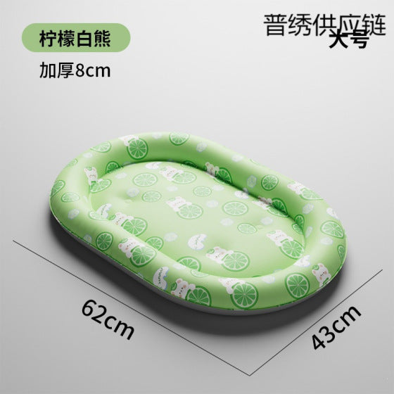 Lime White Bear - S