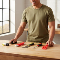 5 Pieces Door and Window Tool Combo Heavy Duty Hammer for Home Improvement