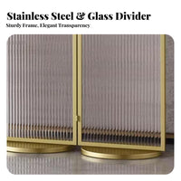 Freestanding Folding Partition Foldable Folding Panel separater no-drill installation Installation Room Separator for Students, Entryway, Bedroom, Studio Apartment