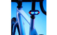 Rechargeable Smart Bike Light with LED Display Rear-Mounted Bike Tail Light with Display Screen Compact Lightweight for Cyclists, Commuters