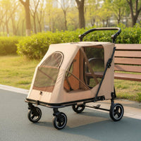 Foldable Dog Pet Carrier Portable Foldable Pet Pet Carrier Breathable Mesh