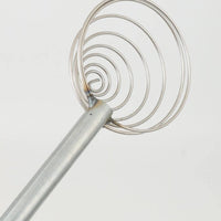 Long Handle Nut Gatherer Stainless Steel Spiral Basket Pickup Tool for Gardeners