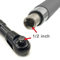1/2 Inch 3/8 Inch Multi-Function Extended Ratchet Wrench for Auto Repair