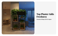 Multi-Tier Shelving Unit Freestanding Multi-Tier Display Rack Stable construction Indoor/Outdoor Use for Gardeners, Homeowners
