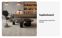Minimalist Design Sculptural Oval Low Table Modern design Living Room Furniture Italian influenced Space Saving for homeowners, Interior Decorators, Apartment Dwellers, Home, Lounge Area, Small areas
